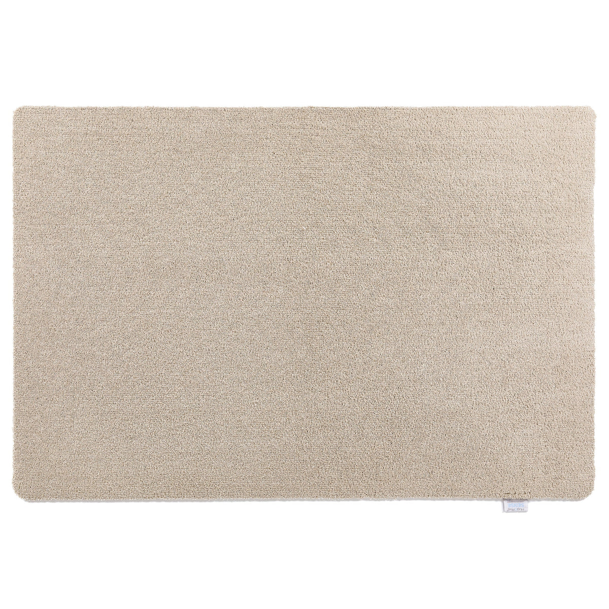 Sense Beige Washable Doormat made from 100% recycled content, fully machine washable.
