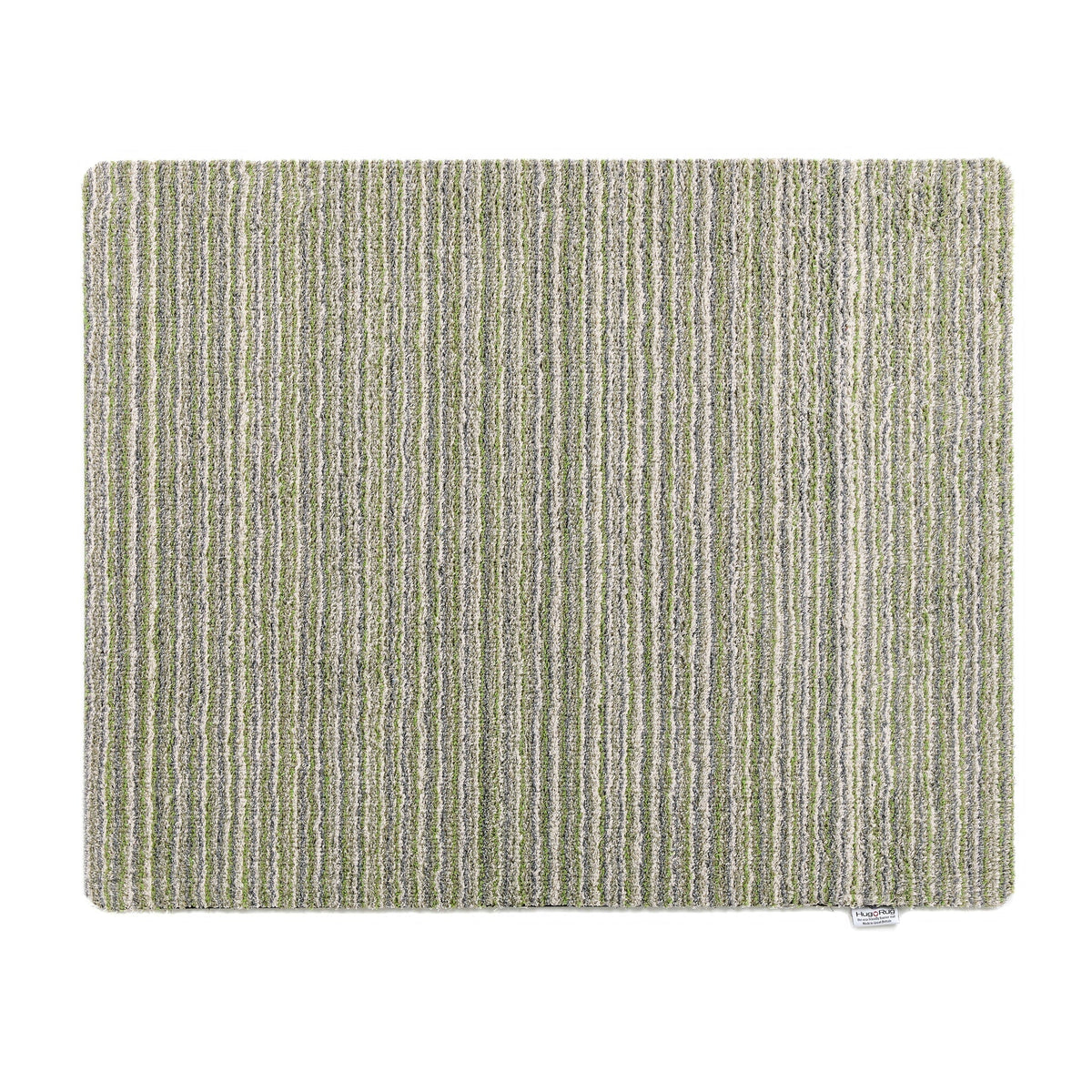 Candy Green Striped Washable Doormat 7
