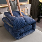 Ownkoti Thick Sherpa Winter Blanket with Quilt Core
