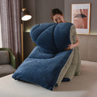 Ownkoti Thick Sherpa Winter Blanket with Quilt Core
