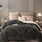 Ownkoti Thick Sherpa Winter Blanket with Quilt Core