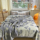 Ownkoti Ginkgo Leaf Cotton Gauze Reversible Quilt - image 2