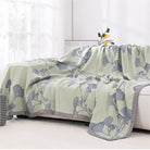 Ownkoti Ginkgo Leaf Cotton Gauze Reversible Quilt - image 3