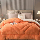 Ownkoti Thick Sherpa Winter Blanket with Quilt Core
