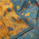 Ownkoti Ginkgo Leaf Pattern Cotton Reversible Quilt - image 7
