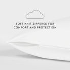 Jersey Knit Pillow Protector (2-Pack)