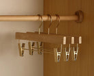 Aurelia Wooden Hangers | Premium Camphor Wood, Wide Shoulder Design 4