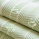 Aurivelle Herringbone Scallop Edge Sofa Cover