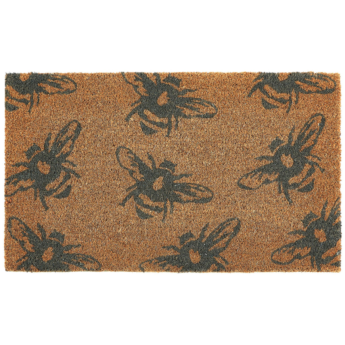 Lowry | Coir Doormat With Buzzy Bees Print