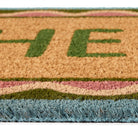 Hello Scallop Coir Doormat 3