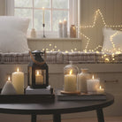 Sable | Set Of 3 Ivory Wax LED Flameless Pillar Candles With Remote