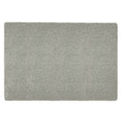 Ghost Grey Washable Rug in a solid grey colour, fully machine washable.