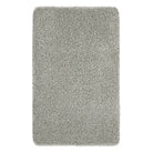 Ghost Grey Washable Rug in a solid grey colour, fully machine washable.