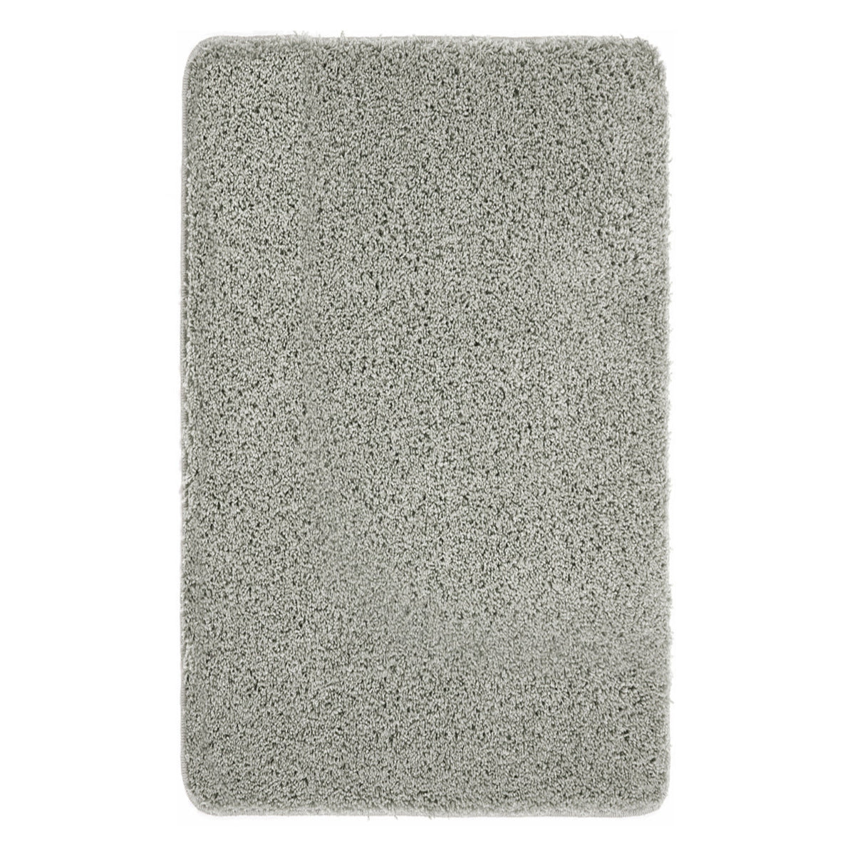 Ghost Grey Washable Rug in a solid grey colour, fully machine washable.