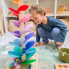 Wooden Rainbow Sound Tower  Educational Sensory Play Set - Product example
