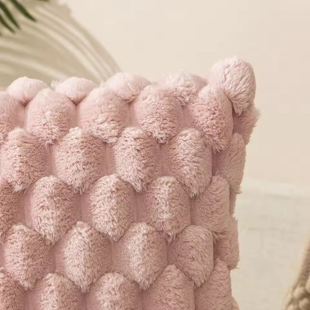 Plush Marshmallow Cushion Cover