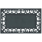 Ellery | Rubber Scraper Doormat Frame With Classic Border