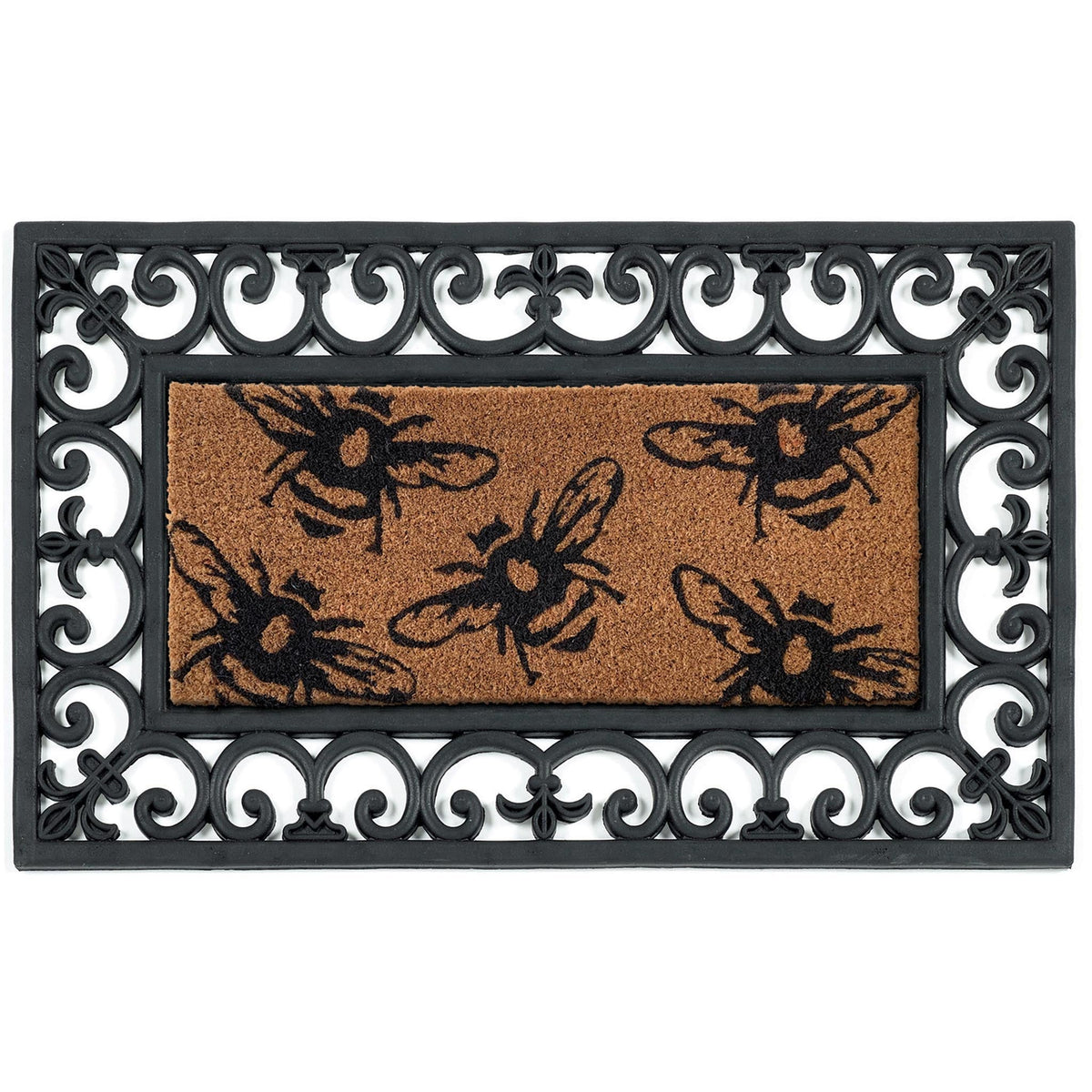 Ellery | Rubber Scraper Doormat Frame With Classic Border