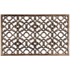 Rubber Scraper Cast Iron Effect Doormat 1