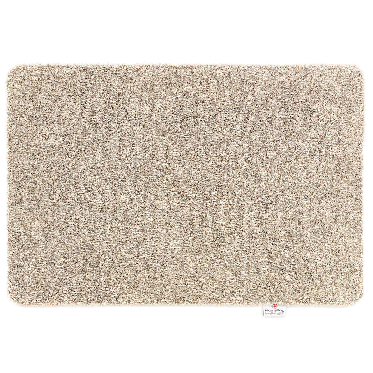 Sense Beige Washable Doormat made from 100% recycled content, fully machine washable.
