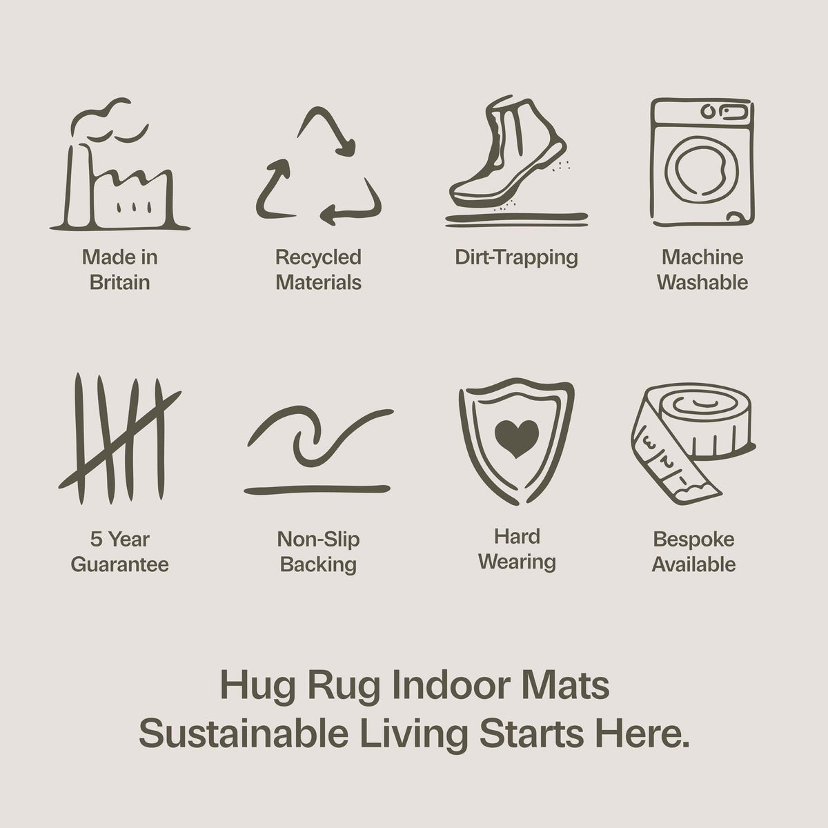 Plain Hug Rug USPs