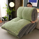 Ownkoti Thick Sherpa Winter Blanket with Quilt Core